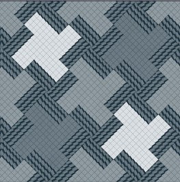 Digital Parking Tiles Code Diamond 110 (500x500mm)