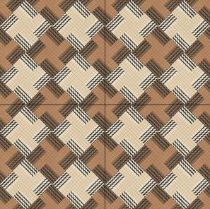 Digital Parking Tiles Code Diamond-112 (500x500mm)