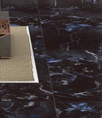 Digital Vitrified Tiles Code Divine Black (600x1200 mm) High Glossy