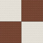 Ivory & Terracotta Tiles Code Dots (300x300mm)