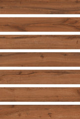 Digital Vitrified Tiles Code Elite Wood Brown (200x1200mm) Matt