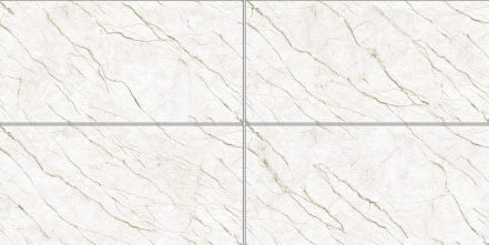 Digital Vitrified Tiles Code Epoque Bianco End Match (800x1600 mm) Glossy