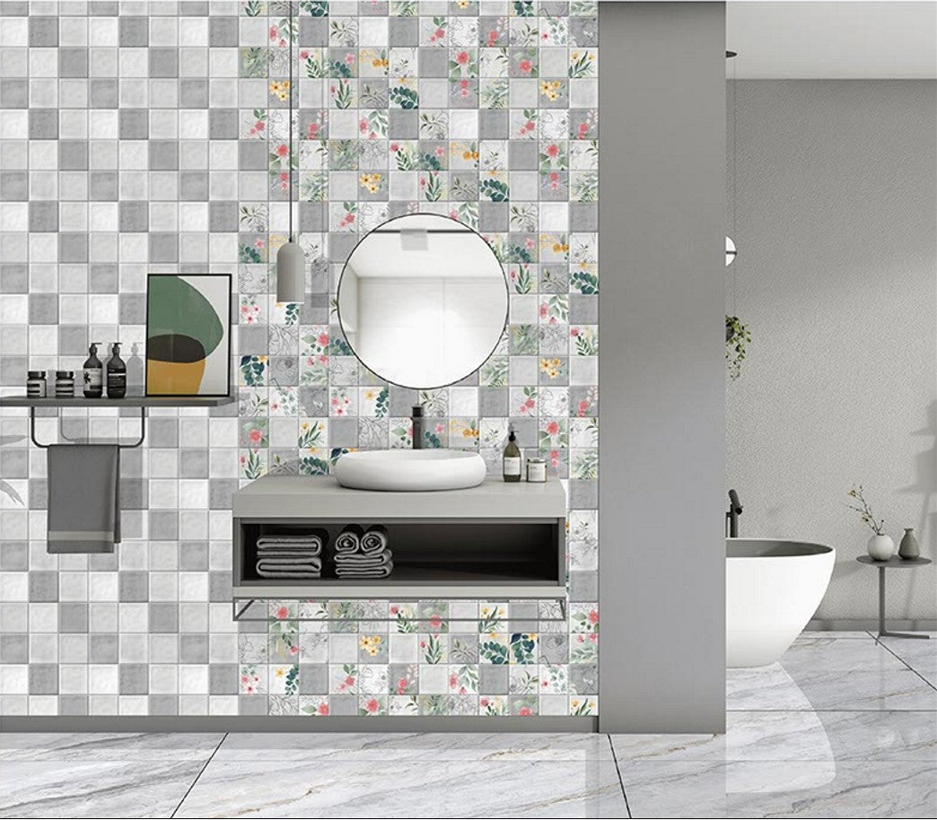 Digital Subway Tiles Code Filo Nexo Ebro Deco (300x300mm)