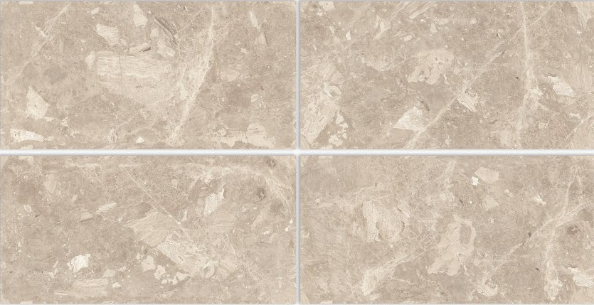 Digital Vitrified Tiles Code Flurry Natural (600x1200 mm) Glossy Endless