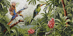 Digital Poster Tiles Code Forest Bird (1200x2400 mm)