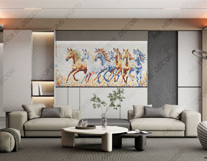 Digital Poster Tiles Code Freedom Horse (1200x2400 mm)