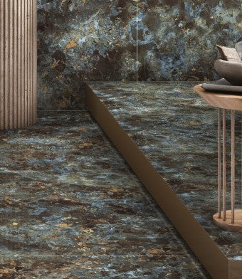 Digital Vitrified Tiles Code Galaxy Green (600x1200 mm) High Glossy