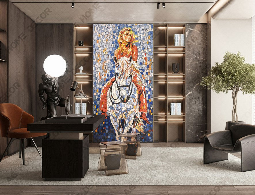 Digital Poster Tiles Code Gallping Girl (1200x2400 mm)