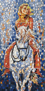 Digital Poster Tiles Code Gallping Girl (1200x2400 mm)