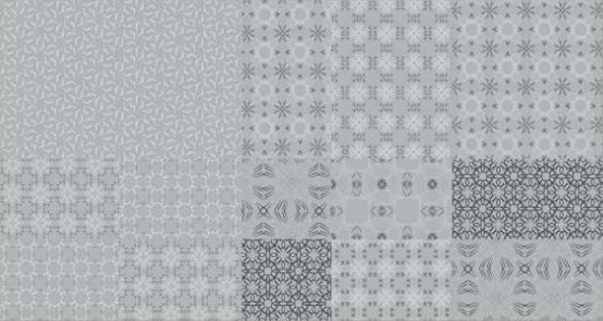 Digital Vitrified Tiles Code Grenite Grey Decor-04 (600x1200 mm)