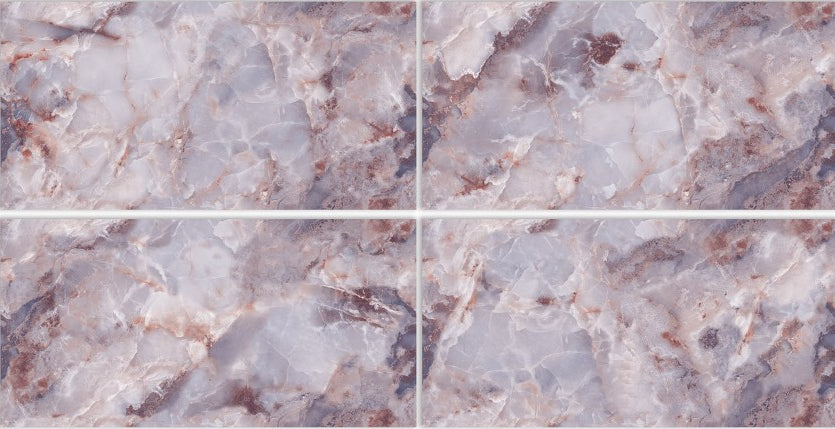 Digital Vitrified Tiles Code Hazel Onyx Azure (600x1200 mm) Glossy Endless