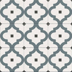 Digital Moroccan Tiles Code Herald Blue (600x600 mm)
