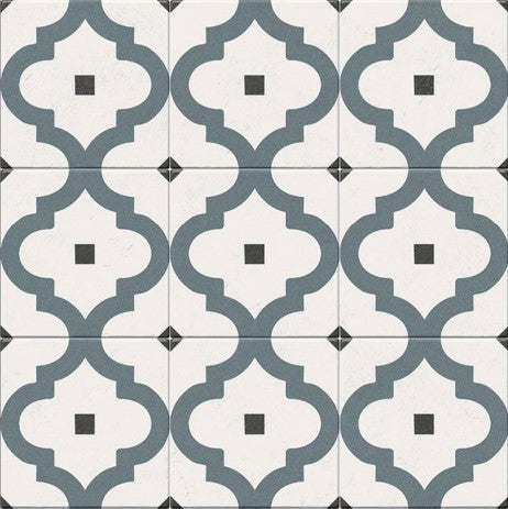 Digital Moroccan Tiles Code Herald Blue (600x600 mm)