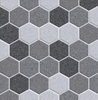 Digital Parking Tiles Code Hexa 1 (400x400mm)