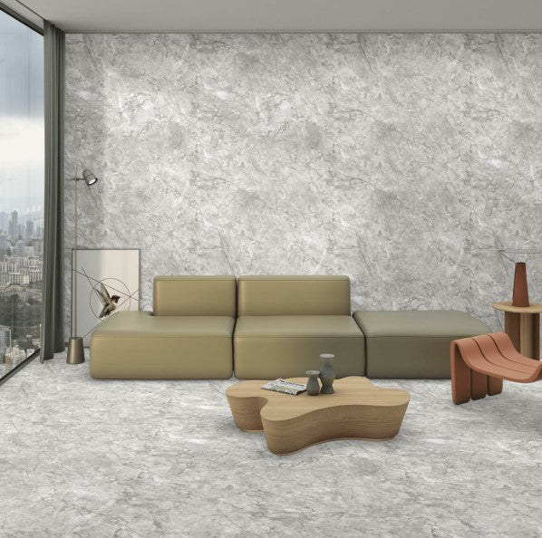 Digital Vitrified Carving Tiles Code Intra Dove (600x1200 mm) Carving