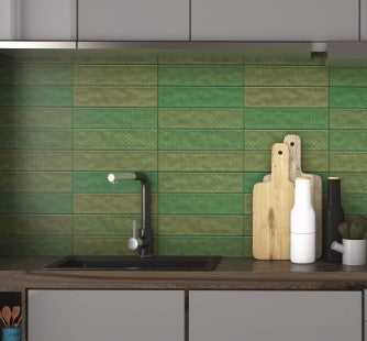 Digital Subway Tiles Code Jazzmural-02 (300x300mm)
