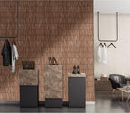 Digital Subway Tiles Code Kitkat Cosmo Mocha (300x300mm)