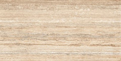 Digital Vitrified Carving Tiles Code latin Travertion Brown (600x1200 mm) Carving