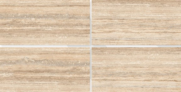 Digital Vitrified Carving Tiles Code latin Travertion Brown (600x1200 mm) Carving