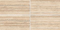 Digital Vitrified Carving Tiles Code latin Travertion Brown (600x1200 mm) Carving