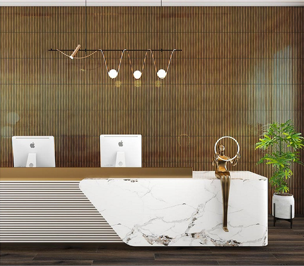 Digital Subway Tiles Code Liner Cosmo Laguna (300x300mm)