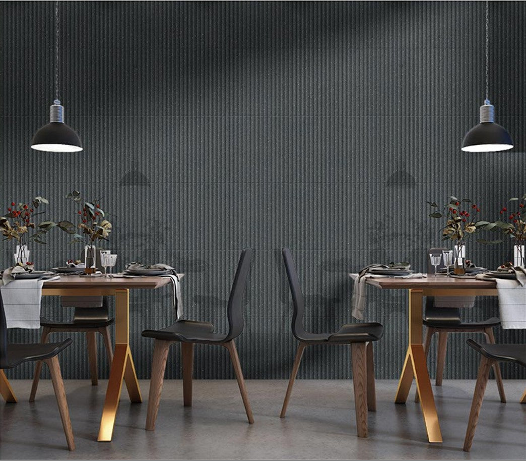 Digital Subway Tiles Code Liner Cosmo Raven (300x300mm)