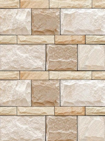 Digital Elevation Tiles Code Linex Crema (300x450 mm) High Depth