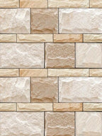 Digital Elevation Tiles Code Linex Crema (300x450 mm) High Depth