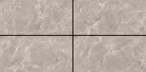 Digital Vitrified Tiles Code Lorne Brown (600x1200 mm) Glossy