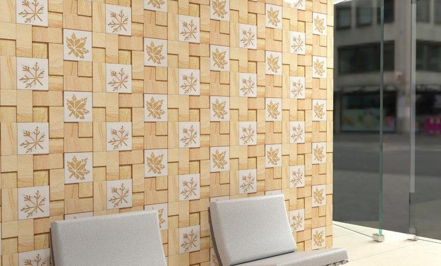 Digital Elevation Tiles Code Lotus Crema (300x450 mm) High Depth