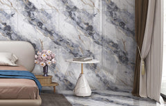 Digital Vitrified Tiles Code Lucio Azul (600x1200 mm) Glossy