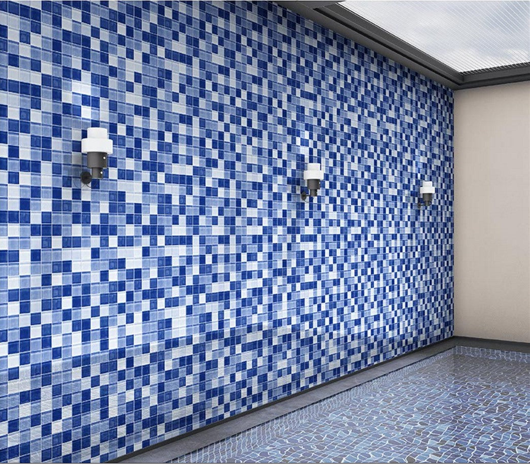 Digital Subway Tiles Code Lusso Cosmo Shappire (300x300mm)