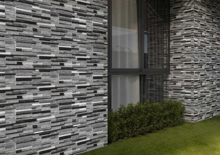 Digital Elevation Tiles Code Matika Grey (300x450 mm) High Depth
