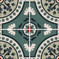 Digital Moroccan Tiles Code Mc-07 (300x300mm)