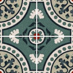 Digital Moroccan Tiles Code Mc-07 (300x300mm)