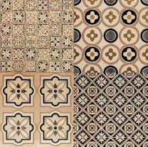 Digital Moroccan Tiles Code Mc-14 (300x300mm)