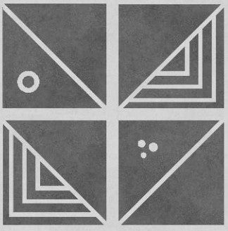 Digital Moroccan Tiles Code Mc-21 (300x300mm) Matt