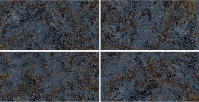 Digital Vitrified Tiles Code 1009-Azul (600x1200 mm) Metallic Endless