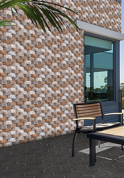 Digital Elevation Tiles Code Napolie Oxido (300x600 mm) High Depth