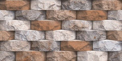 Digital Elevation Tiles Code Napolie Oxido (300x600 mm) High Depth