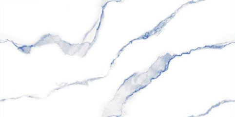 Digital Vitrified Tiles Code Nil Blue F4 (600x1200 mm) High Glossy