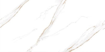 Digital Vitrified Carving Tiles Code Onic White (600x1200 mm) Carving