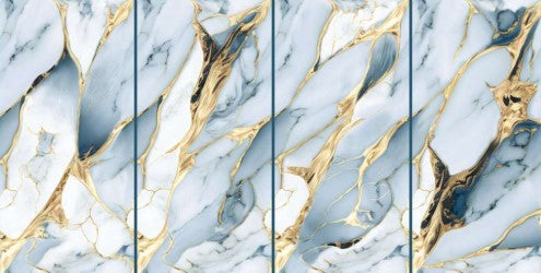Digital Vitrified Tiles Code Ottoman Gold (600x1200 mm) High Glossy