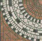 Digital Parking Tiles Code Oval-106 (500x500mm)