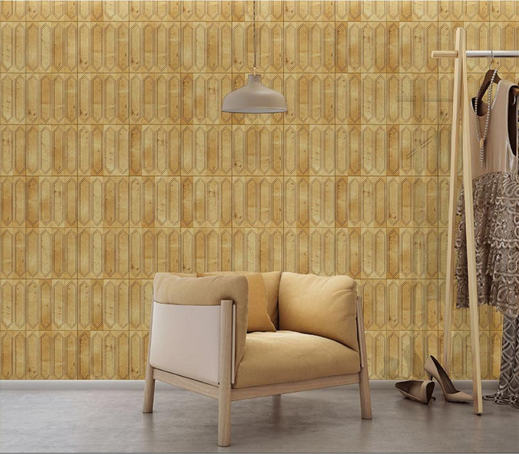 Digital Subway Tiles Code Picket Cosmo Amber (300x300mm)