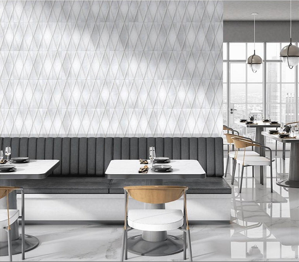 Digital Subway Tiles Code Plaka Cosmo Bianco (300x300mm)
