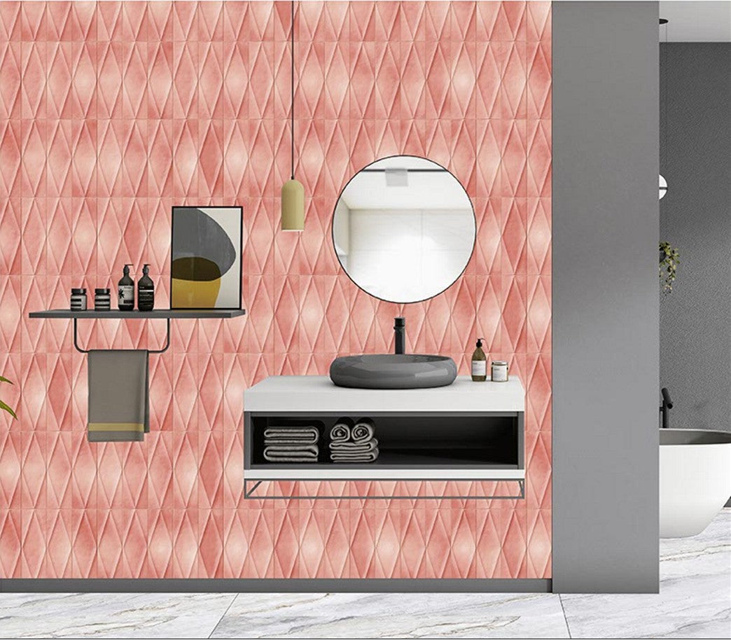 Digital Subway Tiles Code Plaka Cosmo Taffy (300x300mm)