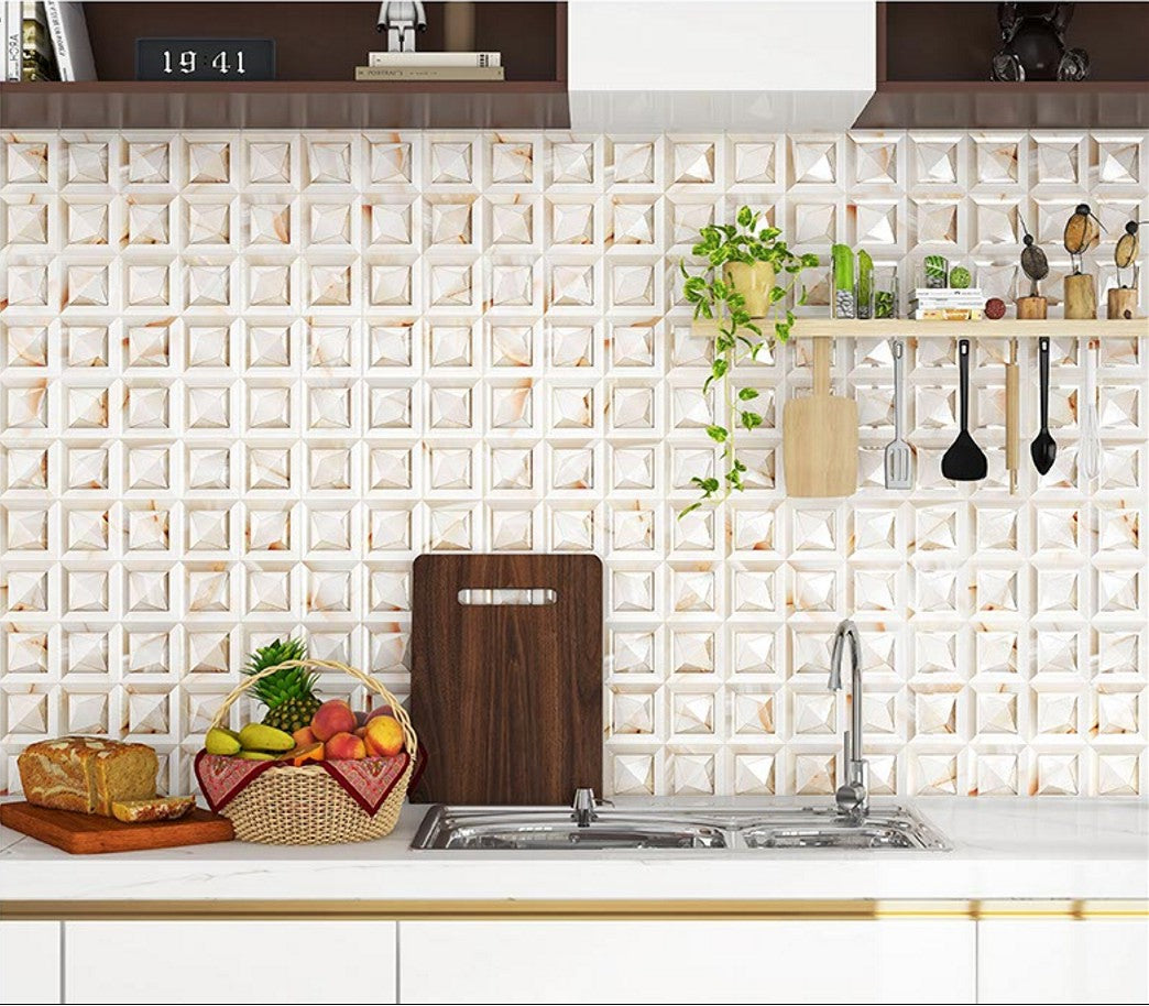 Digital Subway Tiles Code Prism Cosmo Abalone (300x300mm)