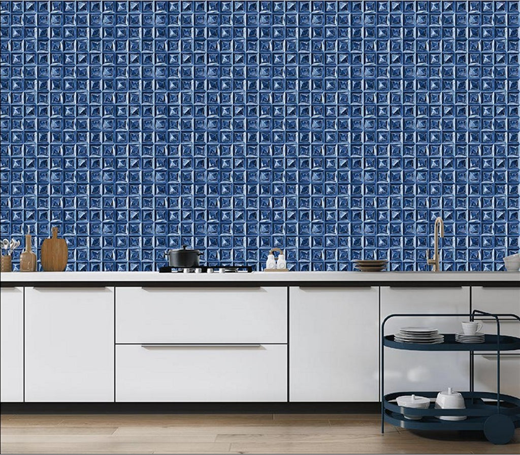 Digital Subway Tiles Code Prism Cosmo Admiral (300x300mm)