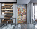 Digital Poster Tiles Code Prism Tree (1200x2400 mm)